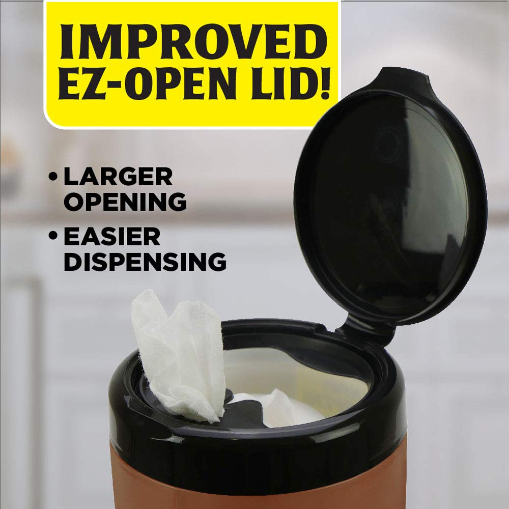 Weiman Leather Wipes - 6 Pack - Clean, Condition, Ultra Violet Protection Help Prevent Cracking Or Fading Of Leather Furniture, Car Seats And Interior, Shoes