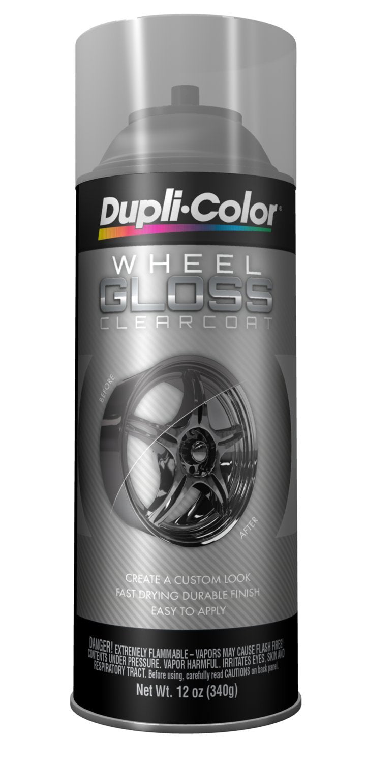 Dupli-Color Hwp103-6Pk High Performance Wheel Paint - Clear - 12 Oz Aerosol Can Pack Of 6