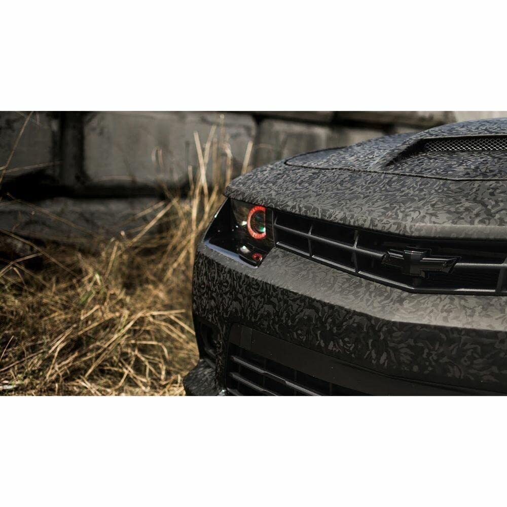 3M Black Shadow Camouflage Automotive Vinyl Featuring Air-Release Adhesive (1Ft X 5Ft)