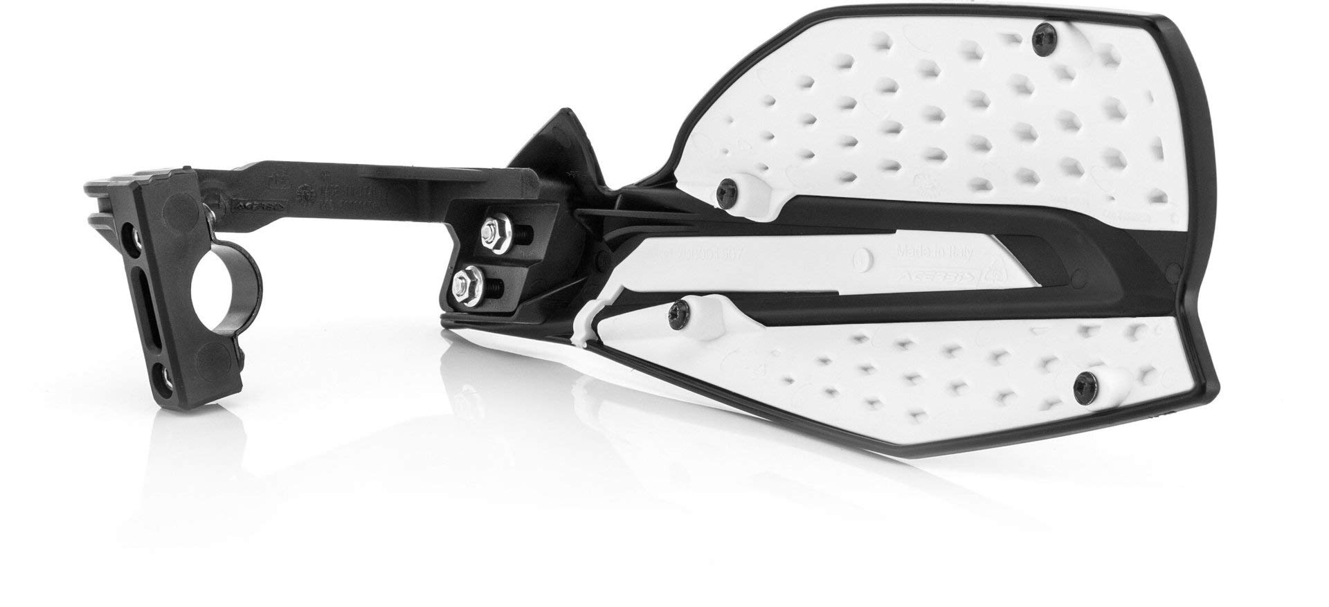 Acerbis X-Ultimate Handguards (Black/White)