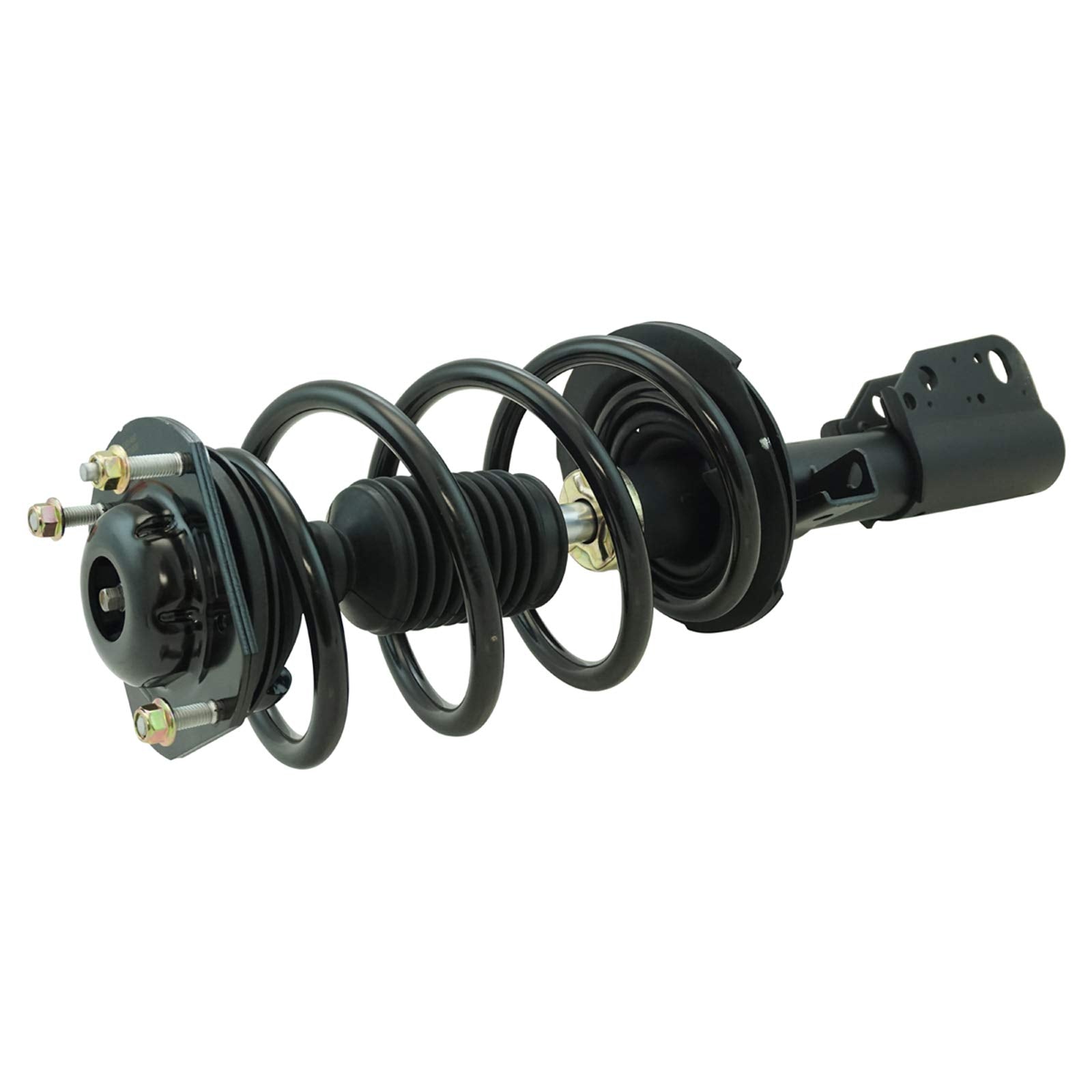 Trq Front Strut & Coil Spring Assembly Set Driver & Passenger Sides Compatible With 13-17 Buick Enclave Chevrolet Traverse 13-16