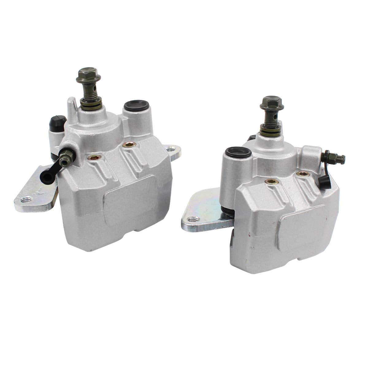 Pack Of 2 Front Left & Right Brake Caliper W/ Pads For Honda Rancher 420 Trx420 Foreman 500 Trx500 Foreman Rubicon 500 Atv