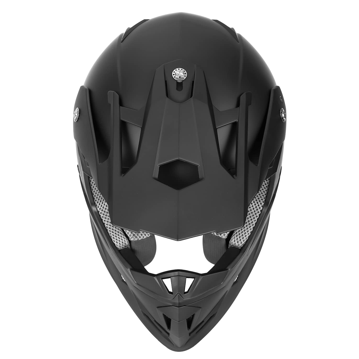 Glx Gx23 Dirt Bike/Motocross Helmet - Matte Black, X-Large - Dot Approved