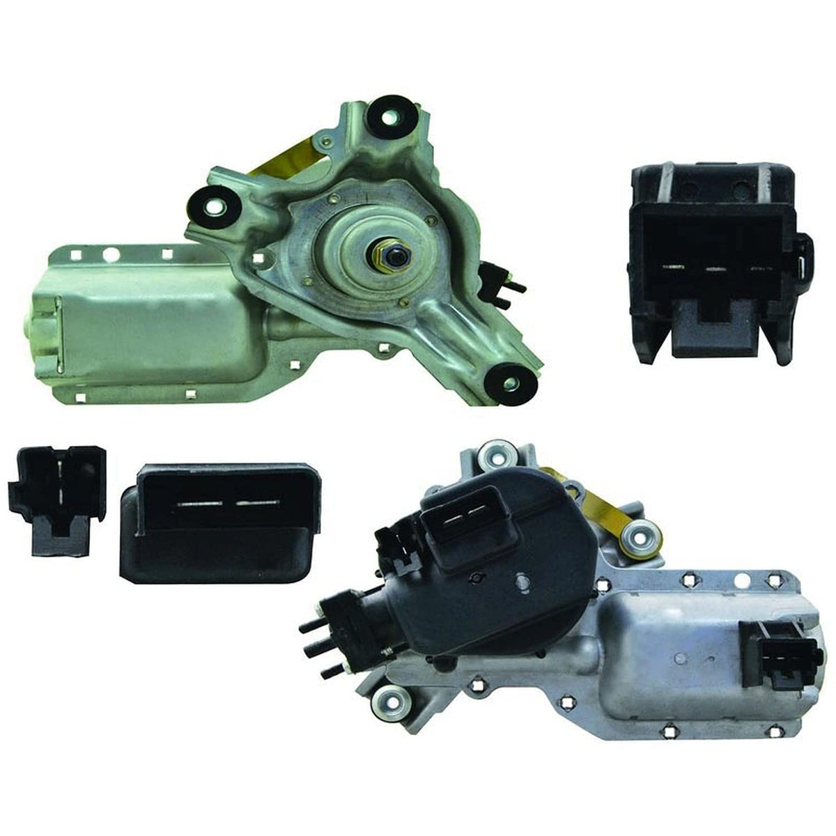 New Front Wiper Motor W/Washer Pump Compatible With 1978-1987 Gmc & Chevy, Light & Medium Duty Truck, Replaces Gm 22010406, 2202