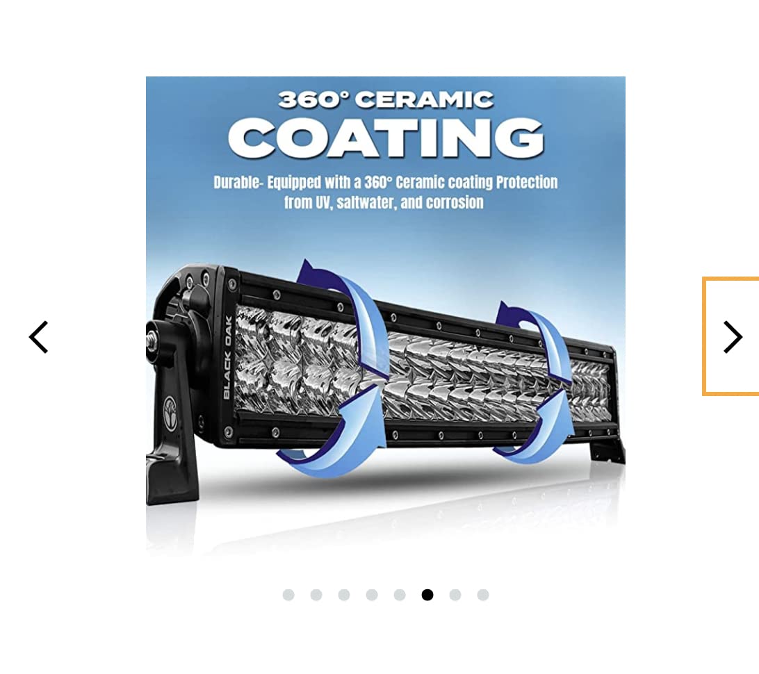 Black Oak Dual Row Infrared Led Light Bar 20- Inch 850Nm - Combo Optics Ip69K Rating Night Vision Tactical Led Light Bar For Off-Road Trucks, Jeep, Atv, Utv, Boats, Fog Driving, Hunting