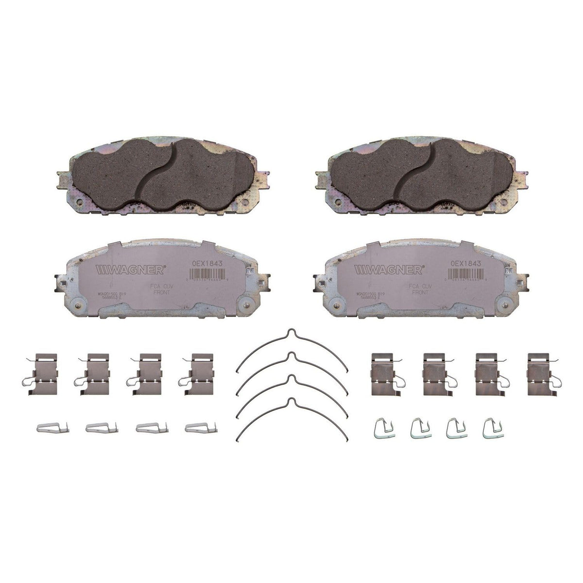 Wagner Brake OEX OEX1843 Disc Brake Pad Set Premium Ceramic