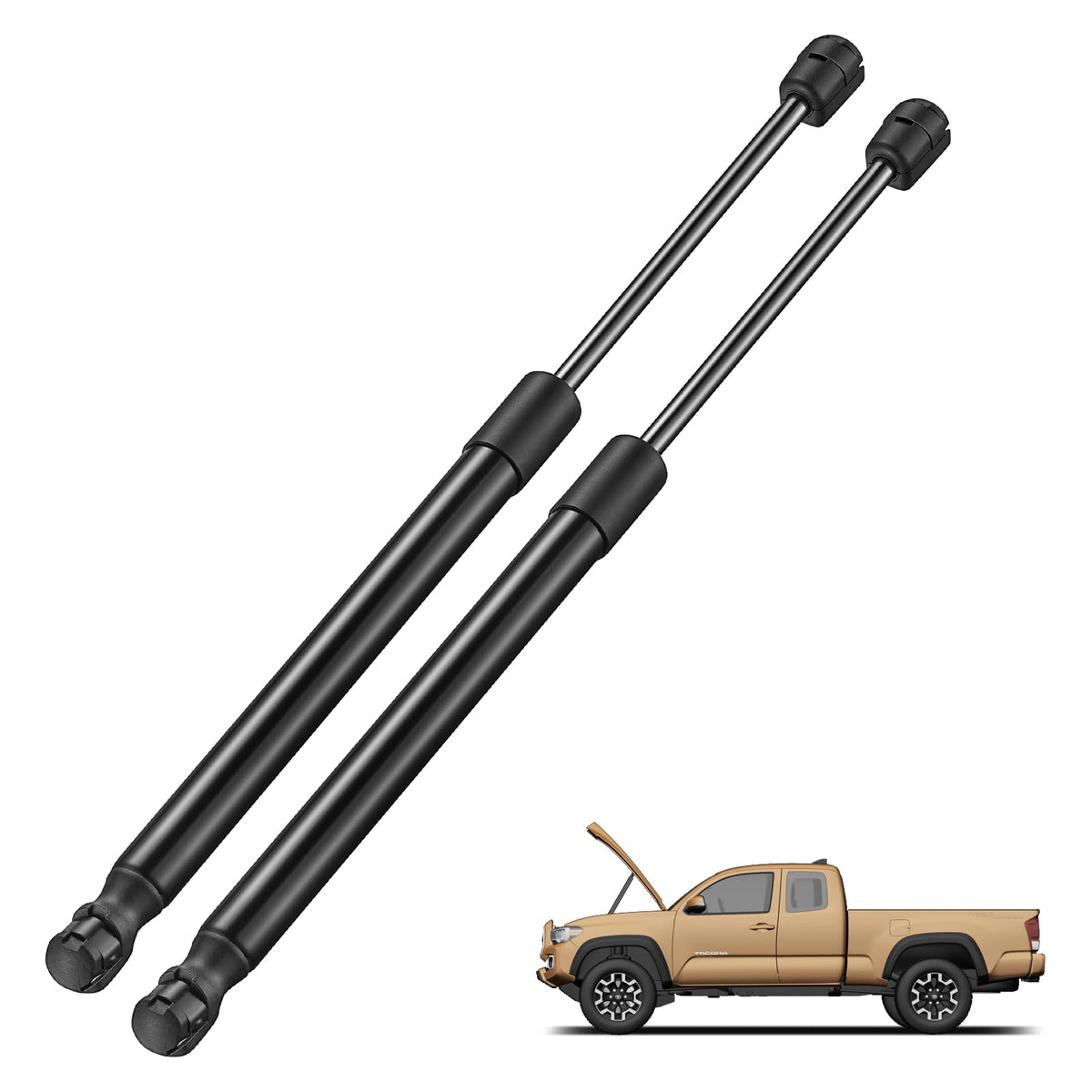 Bdfhyk 6489 15Inch 340N/76Lbs Front Hood Struts Lift Support Gas Shocks Struts, Compatible With Hyundai Sonata Base Gls Ex Lx 2.