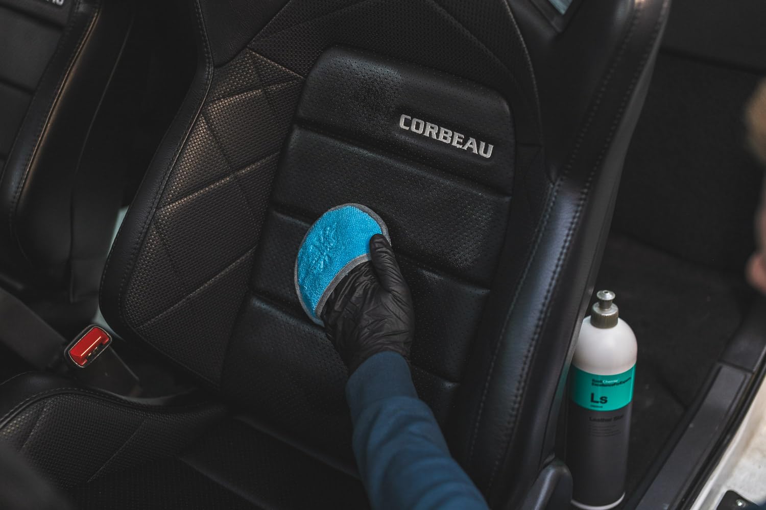 Koch-Chemie - Leather Star - Deep Cleaner for Leather; Revitalizes, Preserves, and Protects; Pleasant Fragrance, Color Intensify