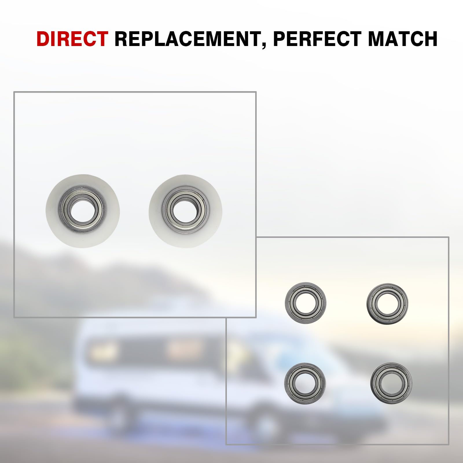 Zonfant 366121 Rv Slide Repair Kit, Triple Rack Repair Kit Compatible With Rv In-Wall Slide-Out