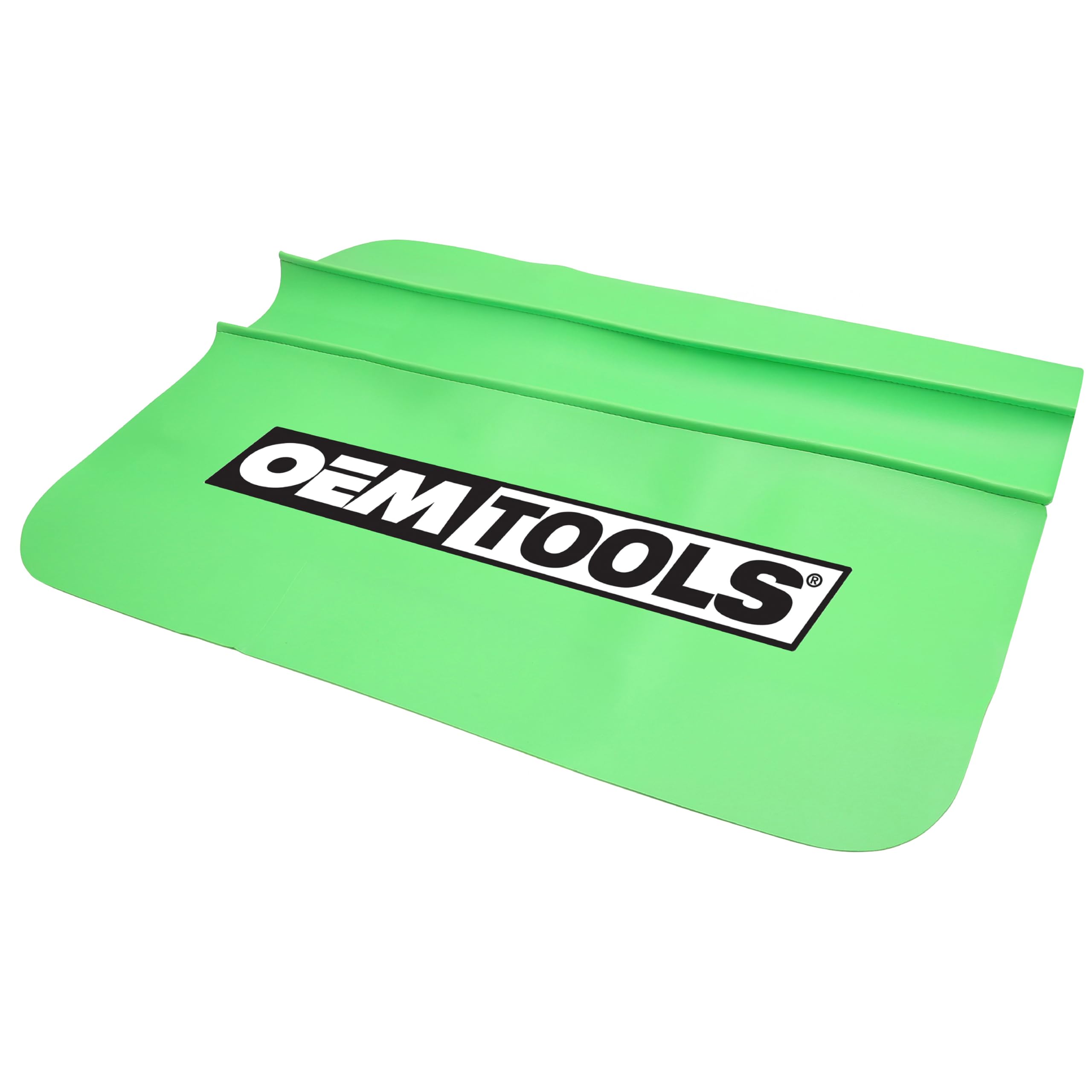 OEMTOOLS 24902 Green Vinyl Fender Cover, 27 x 34 Vehicle Repair Cover, Car Fender Protector for Mechanics, Mat Holds Tools i