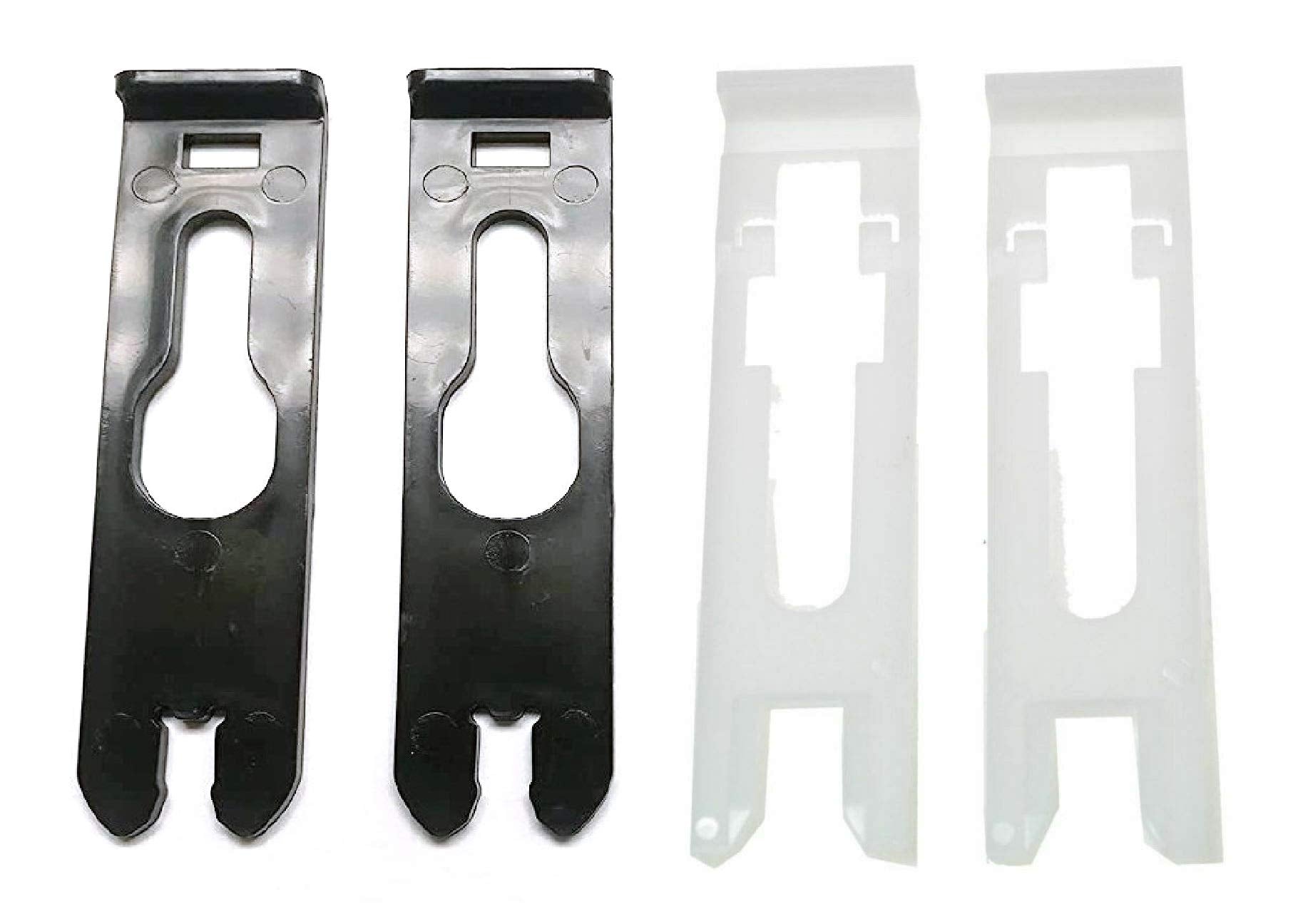 Jsp Manufacturing 4 Pack Assortment Headlight Retaining Clips 2 Pack Of Each Oem # 10298115+15734237