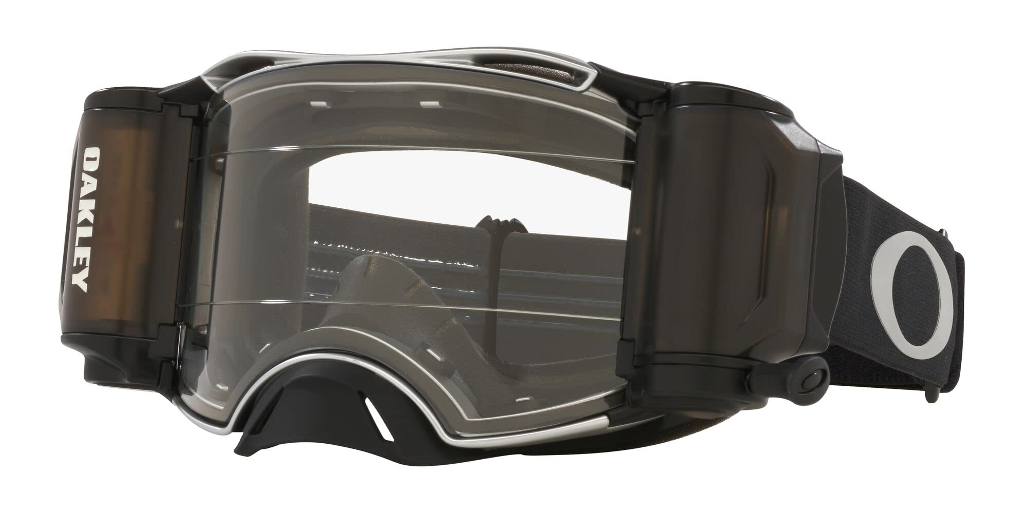 Oakley Airbrake MX Goggles, Tuff Blocks Black Gunmetal w Clear Roll Off