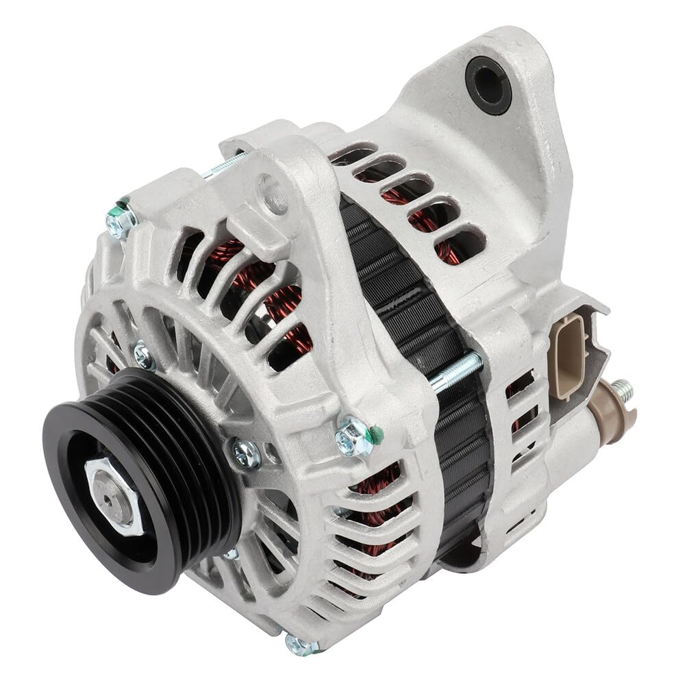 Scitoo New Alternator 90Amp 5-Wire Replacement For Mitsubishi For Eclipse 2000-2005,For Mitsubishi For Galant 1999,For Mitsubishi For Mirage 2000-2002 13840 13840N