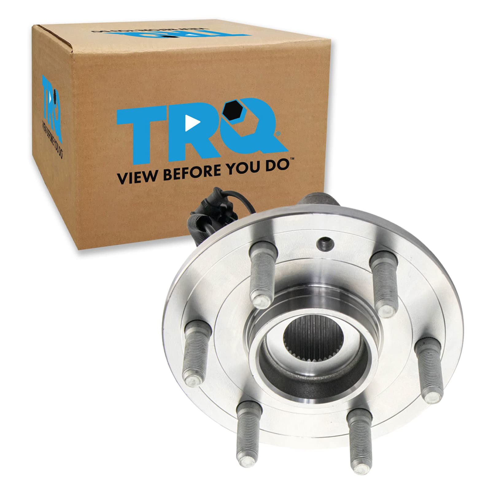 Trq Front Wheel Bearing & Hub Assembly With Abs Sensor Compatible With 2019-2023 Ram 1500