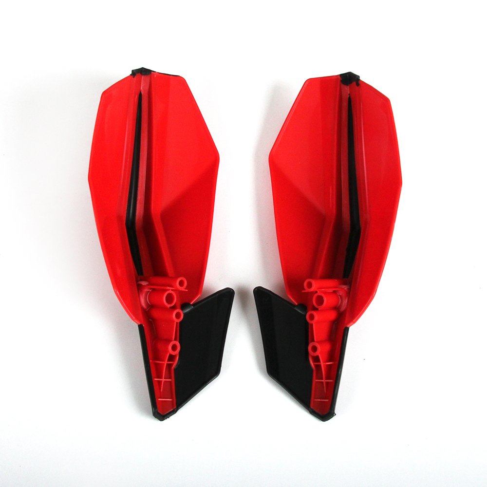 Anxin Motorcycle Handguard Dirt Bike Hand Guards 7/8' 22Mm 11/8' 28Mm Universal For Crf110F Crf125F Crf250F Crf250R Crf450R Xr150L Crf250L Crf300L Trx 400Ex Dirt Bike Atv Red