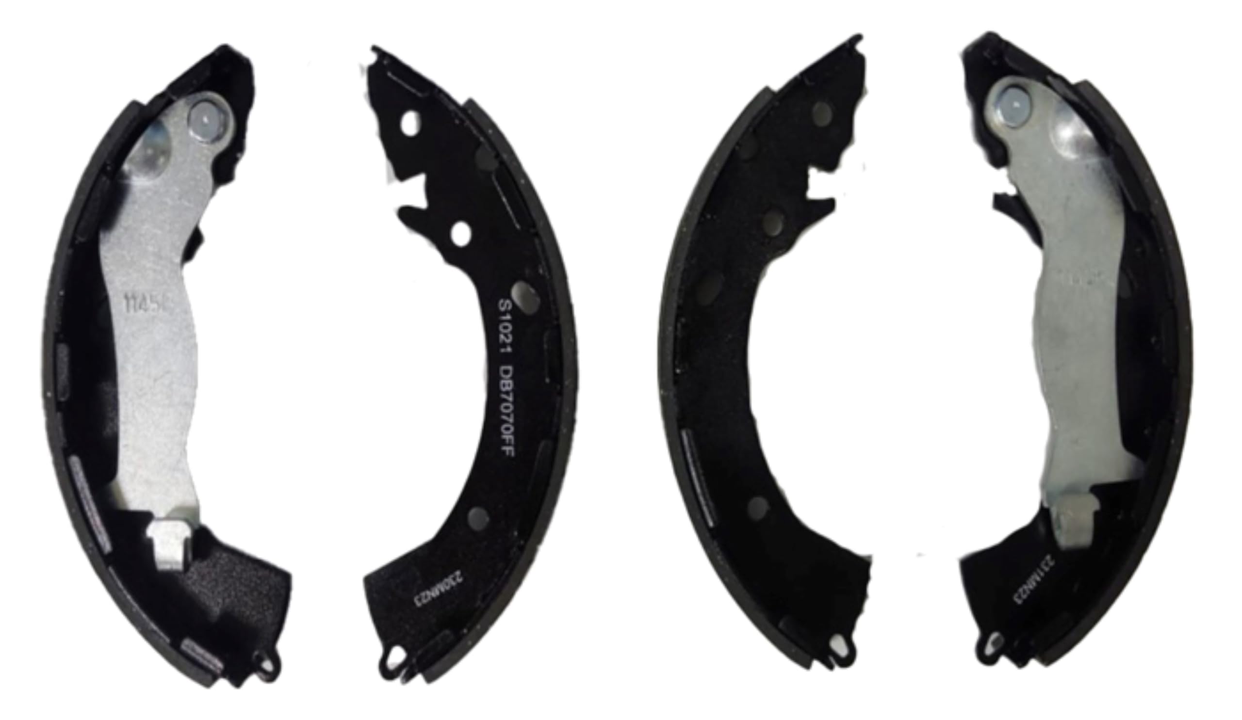 Bendix Premium 1021 Rear Brake Shoes For Dodge Attitude 2014-2012, Hyundai Accent 2019-2012, Elantra 2020-2017, Grand I10 2022-2