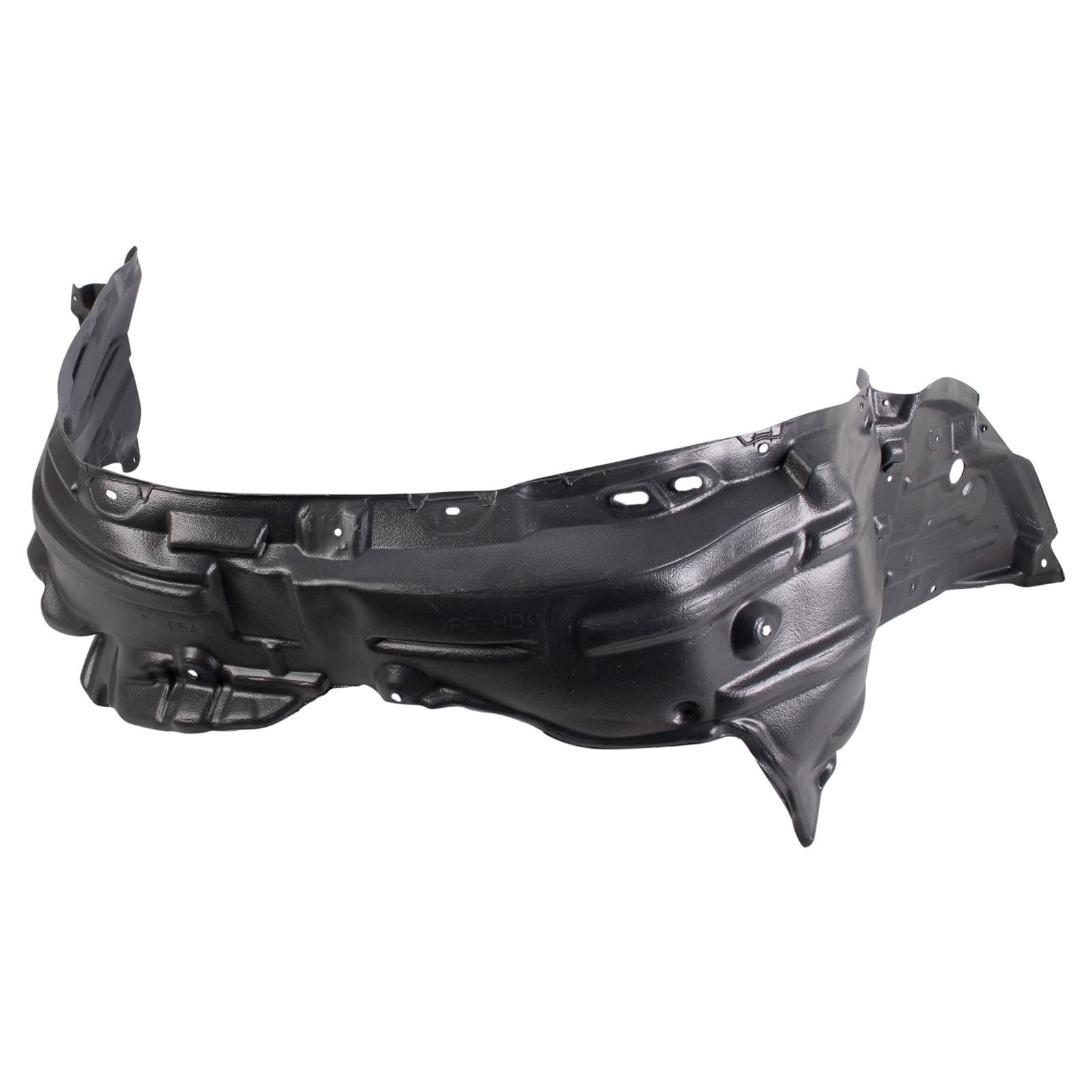 Trq Front Inner Fender Liner Set Compatible With 2016-2018 Toyota Prius To1248207 To1249207