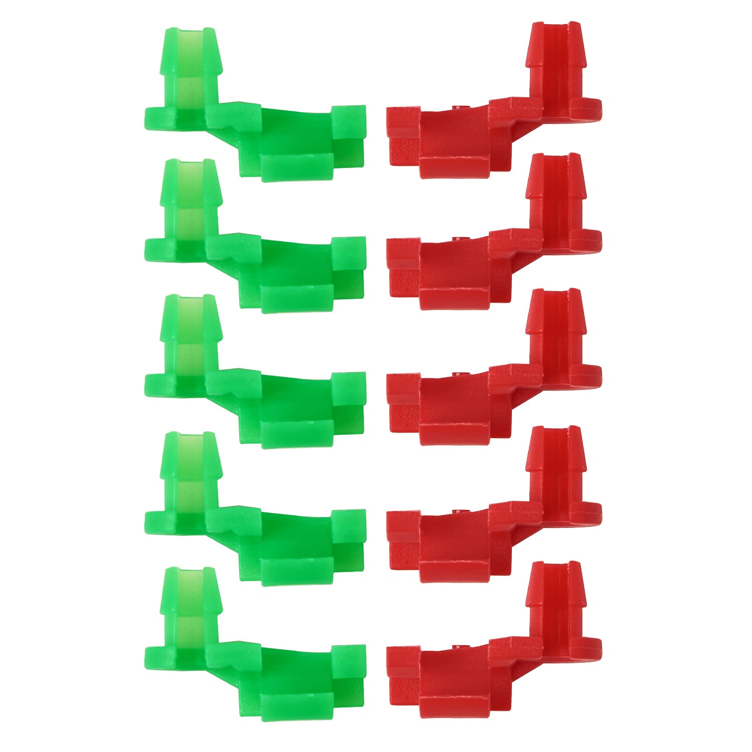 (5 Pair) 1999-2007 Chevy Silverado Gmc Sierra Tailgate Handle Rod Clip Left & Right Rod Retainer Clips - Oem#: 88981030, 88981031