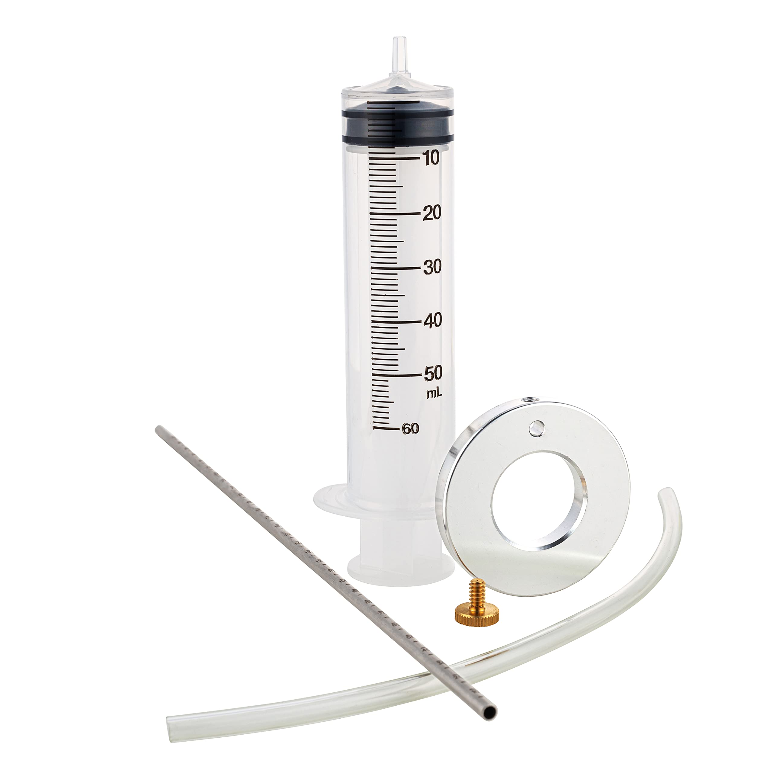 Alpha Moto Professional Motorcycle Fork Suspension Oil Level Measurement Gauge Tool Syringe Capacity 60Ml Works For Motorcycle Mtb Mountain Bike Harley Davidson