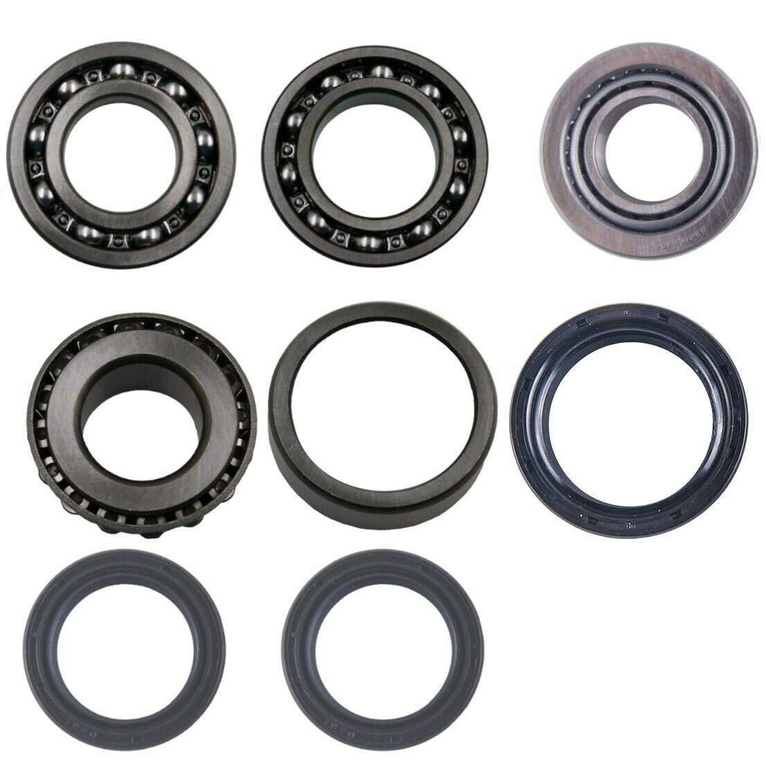 East Lake Axle Replacement For Rear Differential Bearing & Seal Kit Kawasaki Bayou 300 2X4 1988 1989 1990 1991 1992 1993-2004