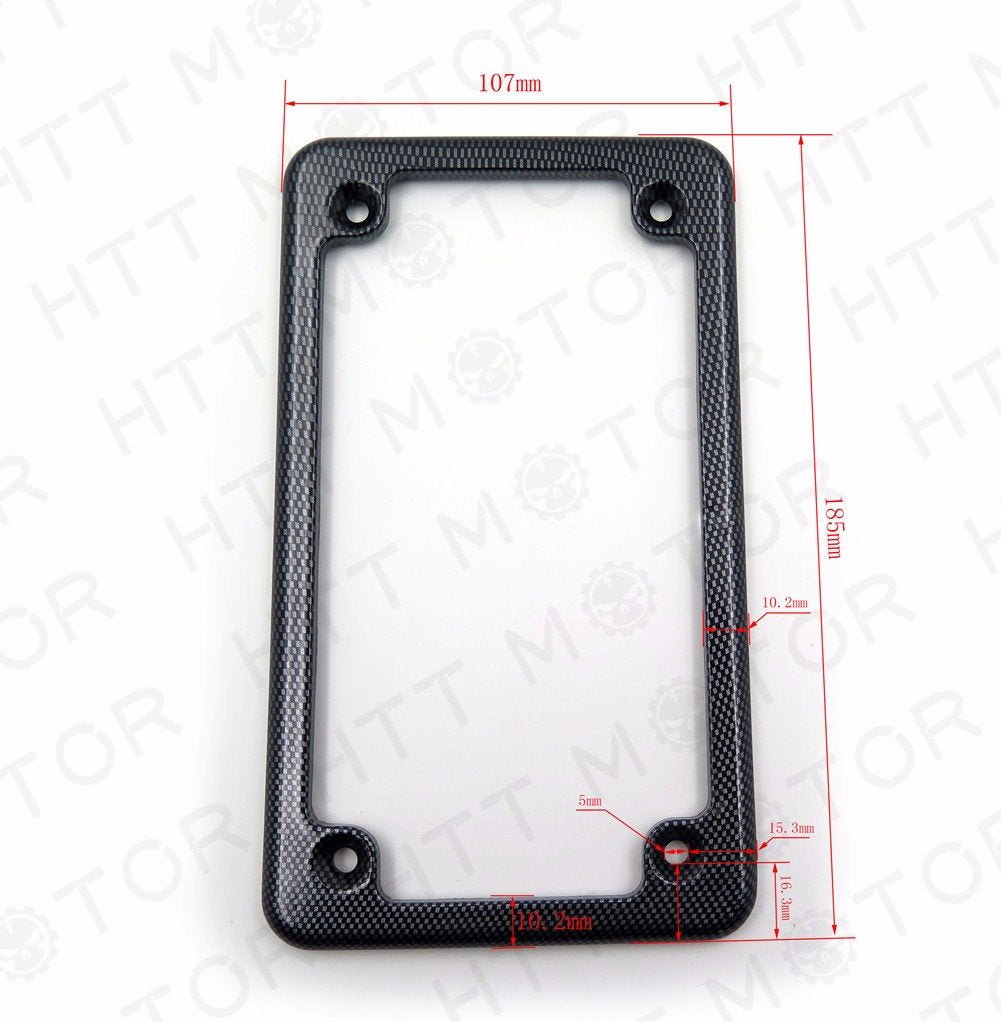 Httmt Mt294-001-Cn License Plate Frame - Carbon Fiber