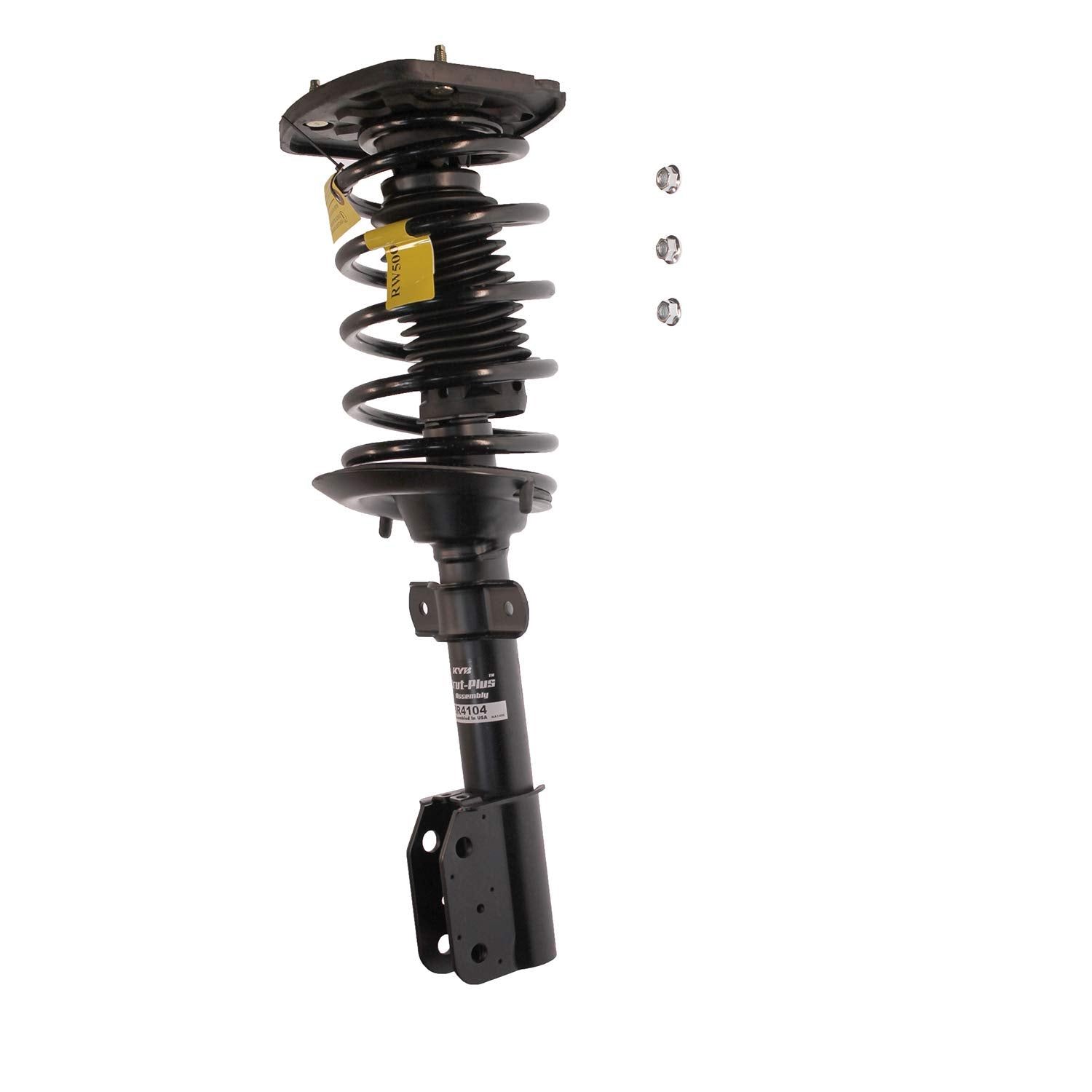 Kyb Sr4104 Strut Plus Complete Corner Unit Assembly, Black