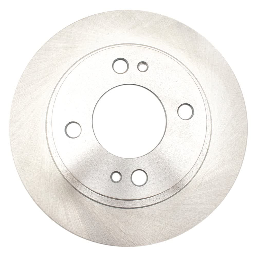 Trq Front Brake Rotors Set Vented Compatible With 2014-2015 Mitsubishi Mirage