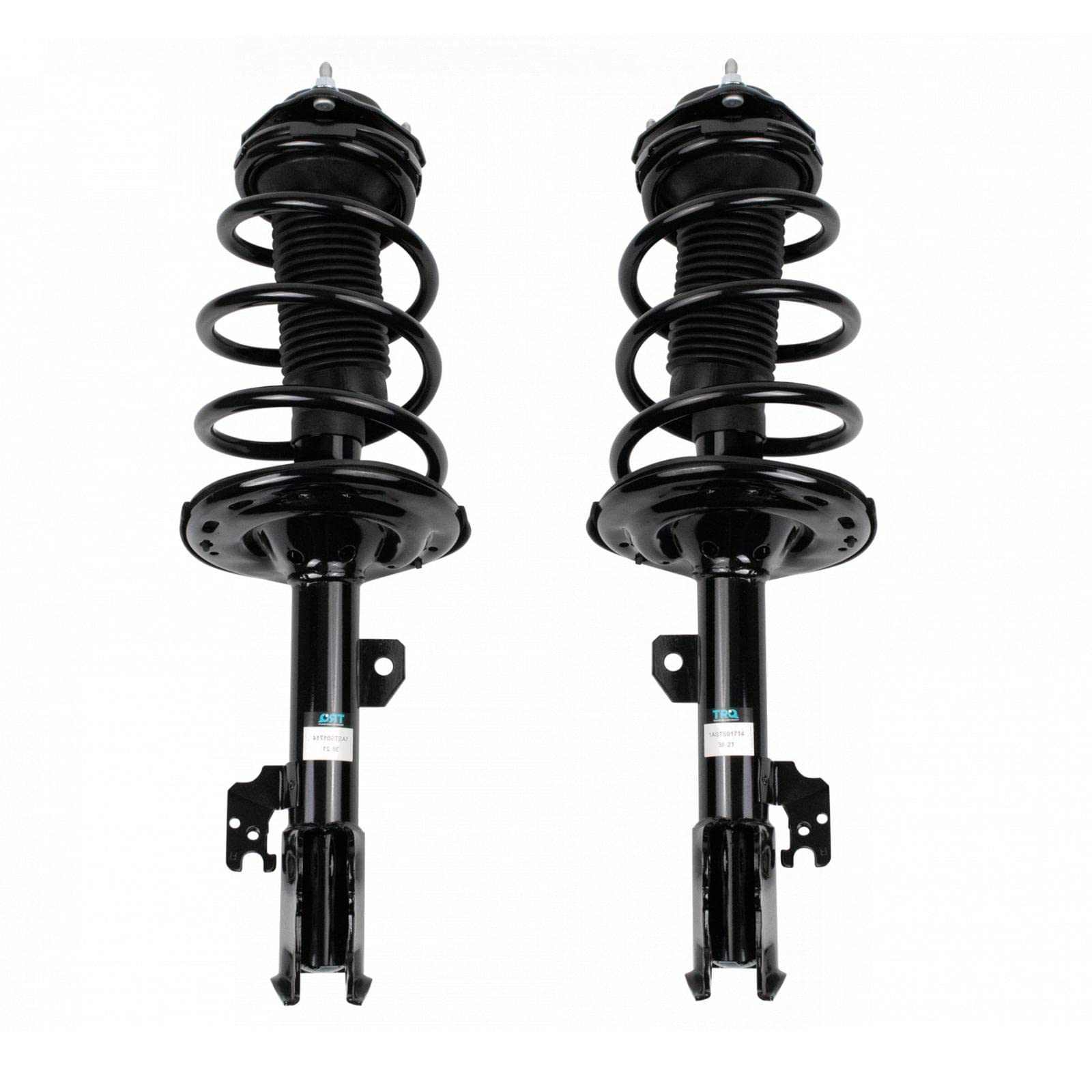 Trq Front Strut & Coil Spring Assembly Set Driver & Passenger Sides Compatible With 15-20 Toyota Sienna