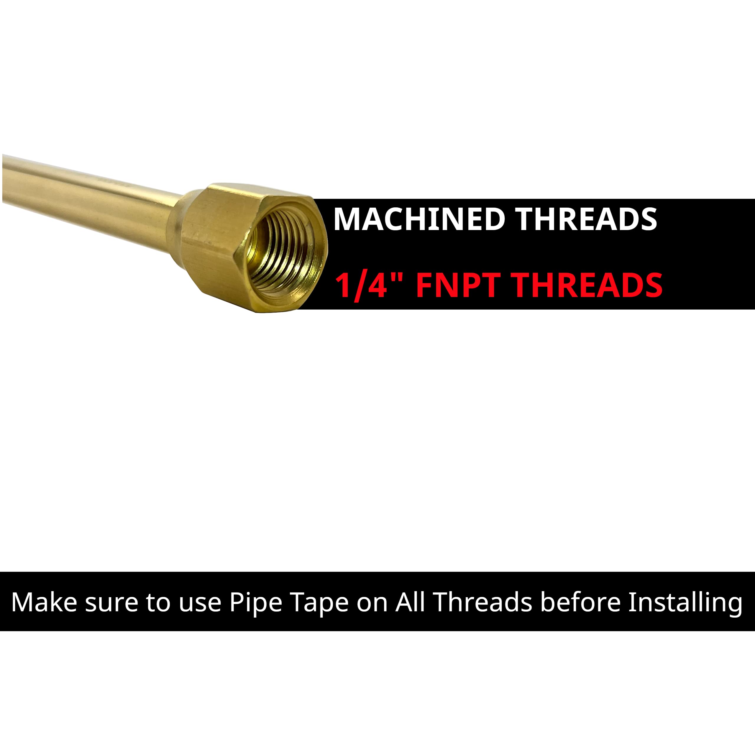 Semi Truck Air Chuck for Tires. Extended Reach Dual Head, 1/4 Inch FNPT, 200 psi. This Tire Air Chuck Fits RV, Dually Trucks, an