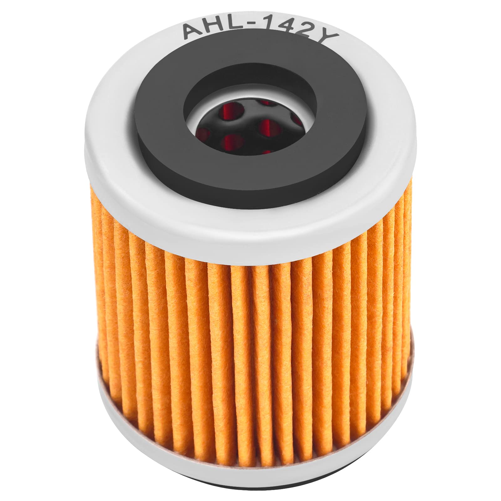 AHL 142 Oil Filter for Yamaha YFM350FX Wolverine 350 1996-2005 FM350FW Big Bear 346 1990-1998 YFM400F Kodiak 401 1993-1999 (yell