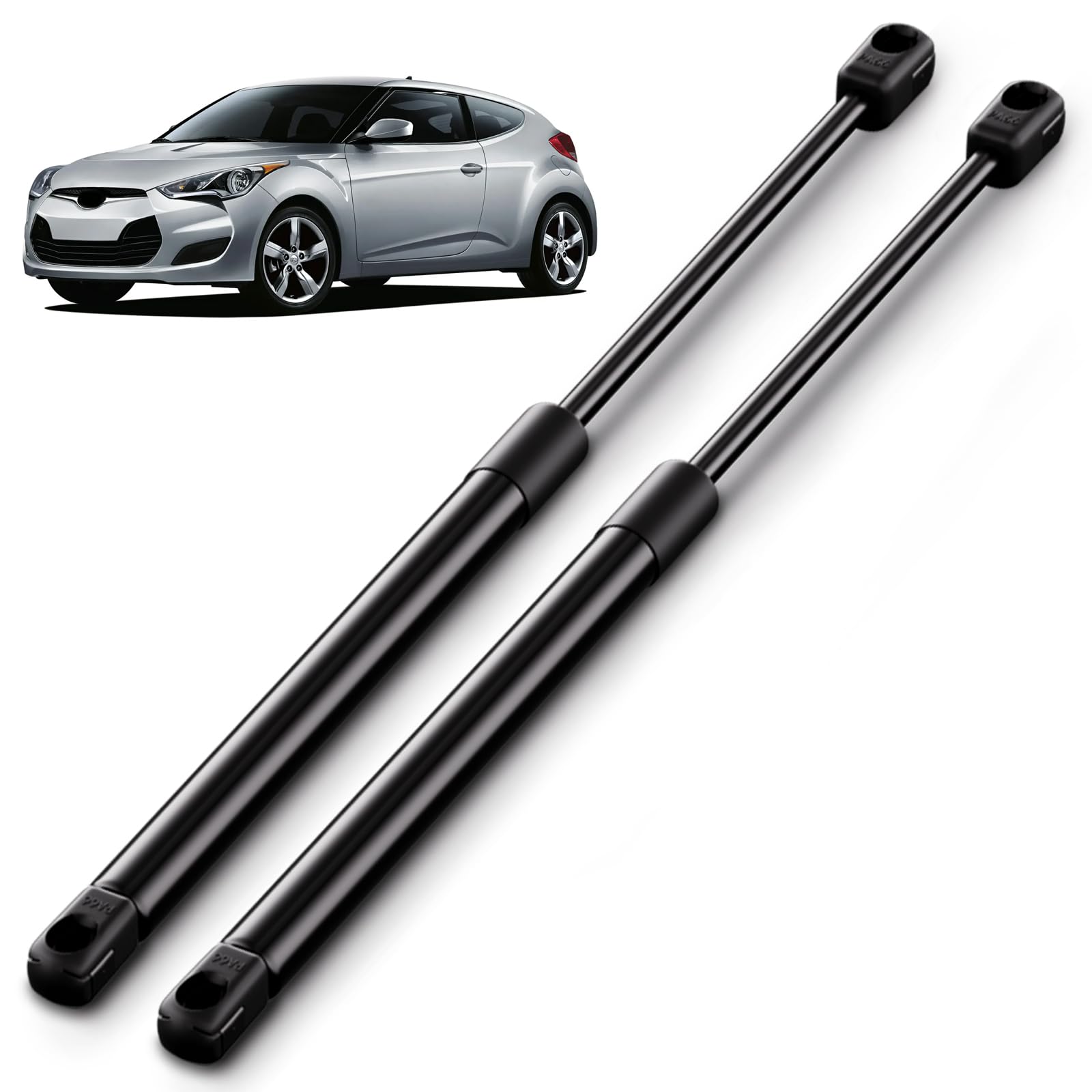 Arana Trunk Struts Lift Support For Hyundai Veloster 2012-2017, Rear Hatch Replacement Shocks Fits 2012-2017 Hyundai Veloster Ba