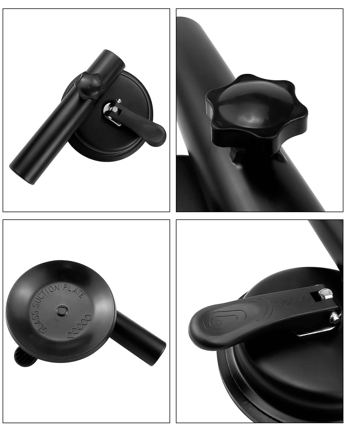 Flag Pole Holder Suction Cup Style Universal Flag Pole Mounting Bracket Heavy Duty Multi-Function Flagpole Bracket For Rv Truck Car Suv Atv House Wall