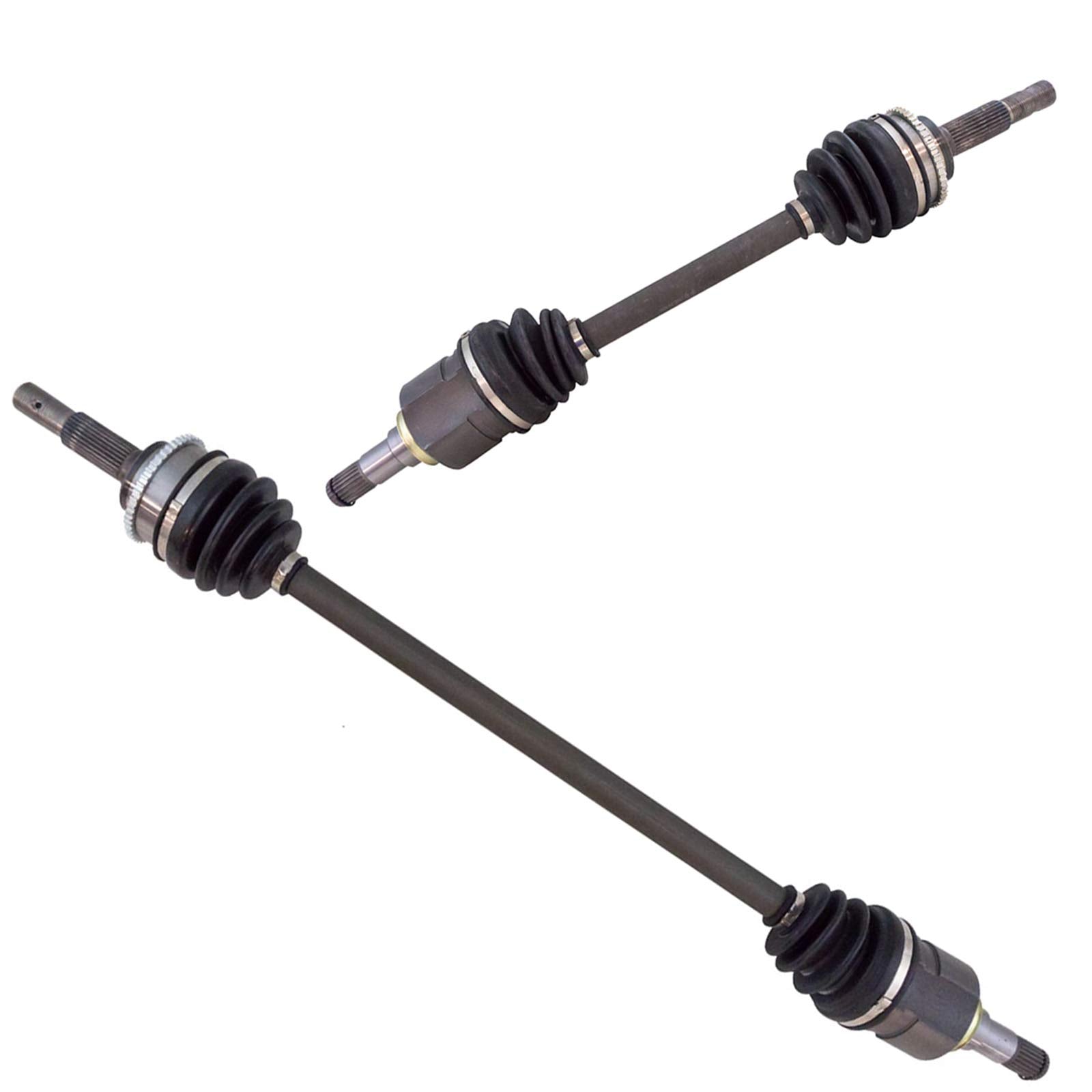 Trq Front Cv Axle Shaft Assembly Set Compatible With 1992-1997 Toyota Paseo 1987-1998 Tercel