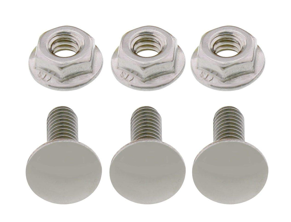 Stainless Steel Tail Light Bracket Mounting Bolt Set For 1928-31 Ford Model A (3/Set)