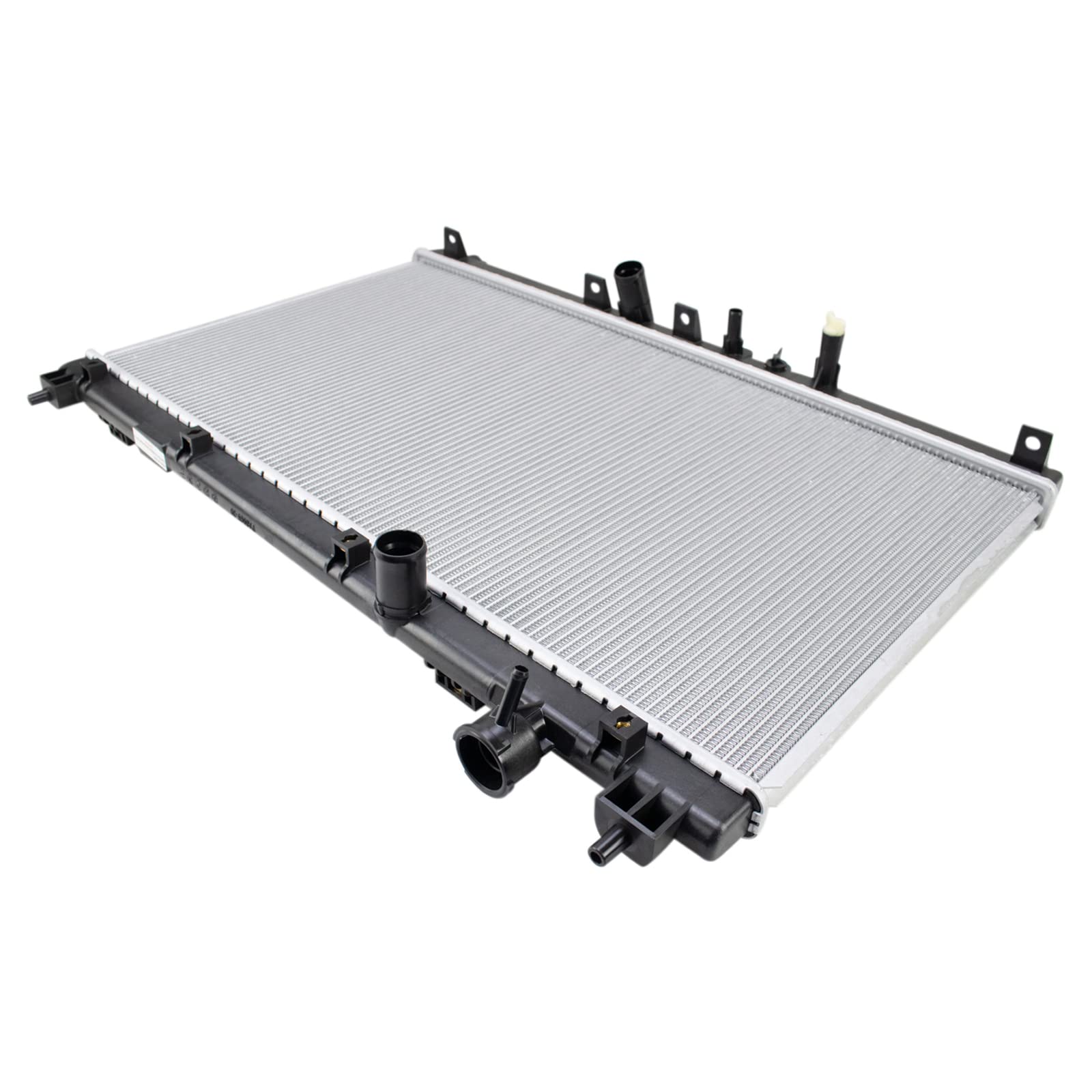 Trq Radiator Assembly Aluminum Core Compatible With 15-20 Honda Fit Cu13451