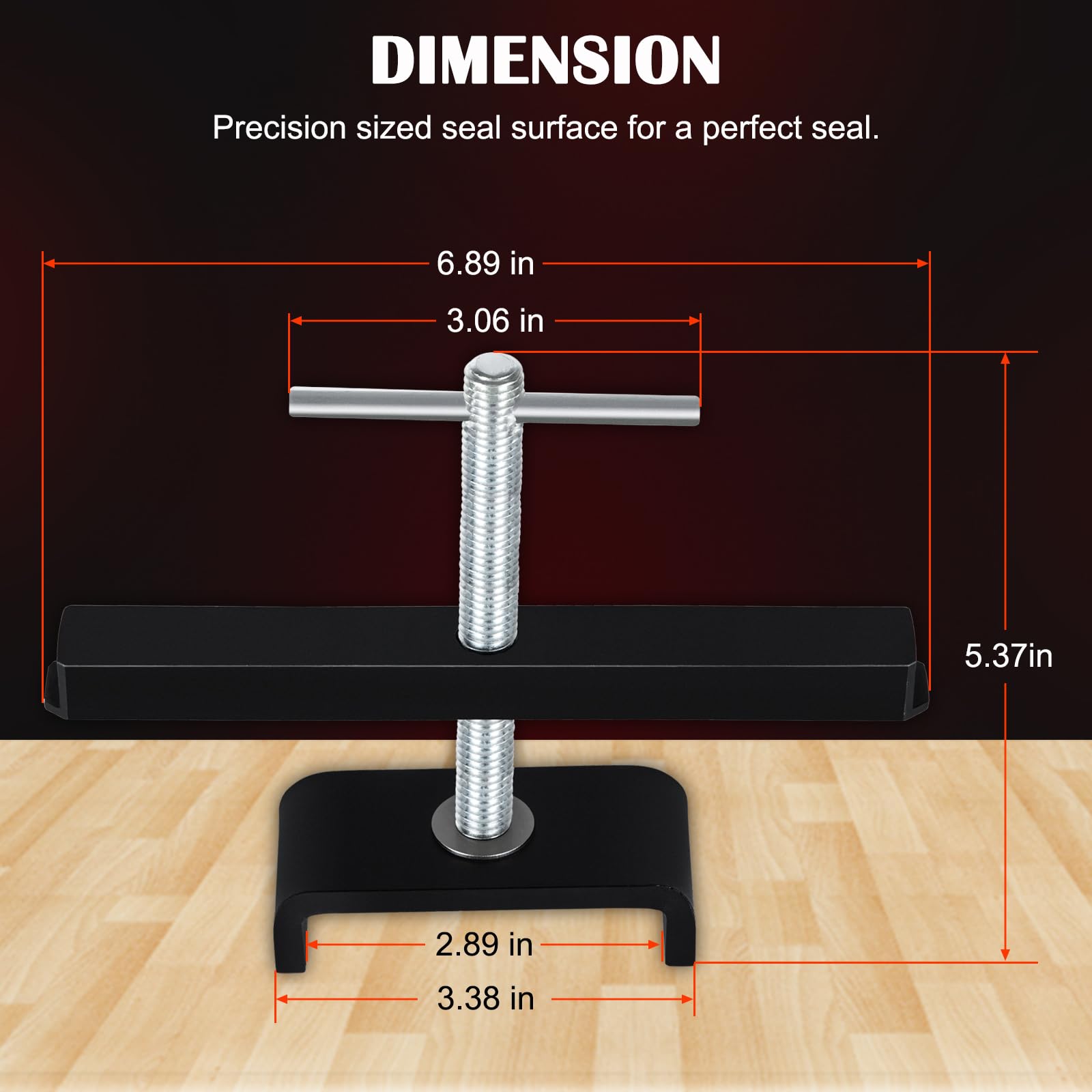 Bonbo T-0151 Rear Clutch Spring Compressor Transmission Tool - 4L60E Low & Reverse Spring Compressor, Compatible With Gm 250 250C 350 350C 700R4 4L60 4L60-E 4L65E 4L70 4L70E 4T80-E