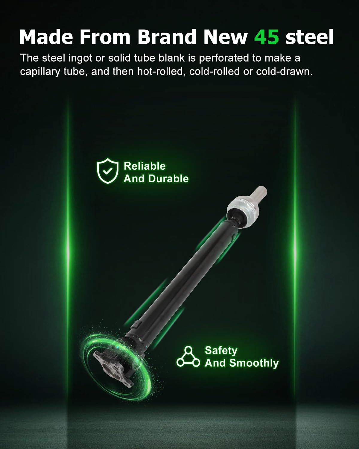 Scitoo?33''?Steel Front Driveshaft Assembly Drive Shaft Prop Shaft For Chrysler Aspen For Dodge For Durango 2004-2009,Oe# 521231