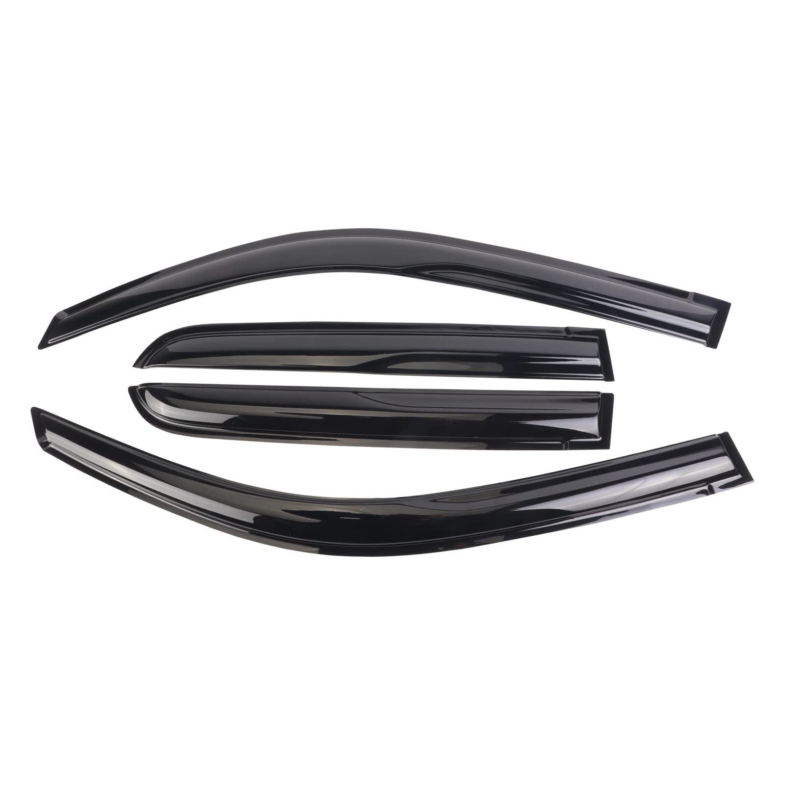 Sontian Window Visor (Outside Mount) Deflector Rain Guard For 2003-2009 Toyota 4Runner 4 Pcs Window Deflector 94924