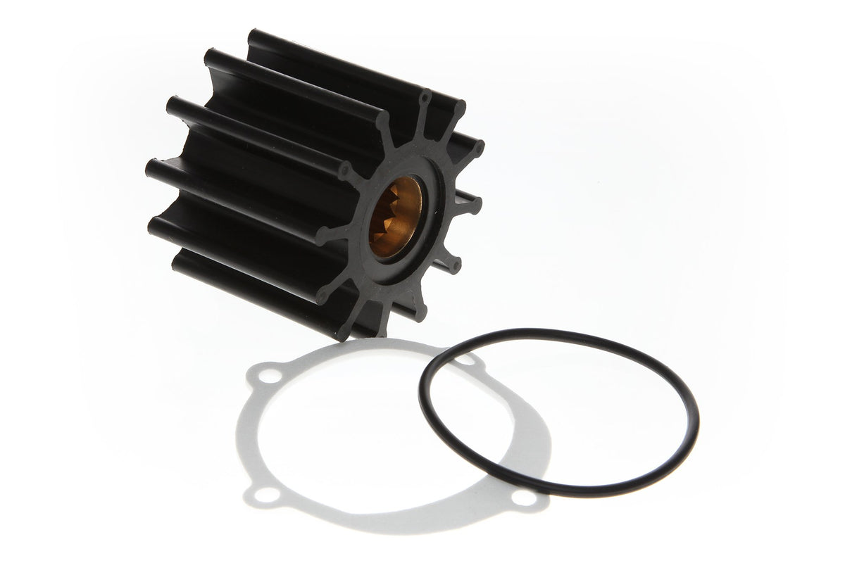 Replacementkits.Com Water Pump Impeller Kit Compatible With Johnson F6B-9 Pumps Indmar Monsoon, Hammerhead, Raptor & Volvo Penta Engines