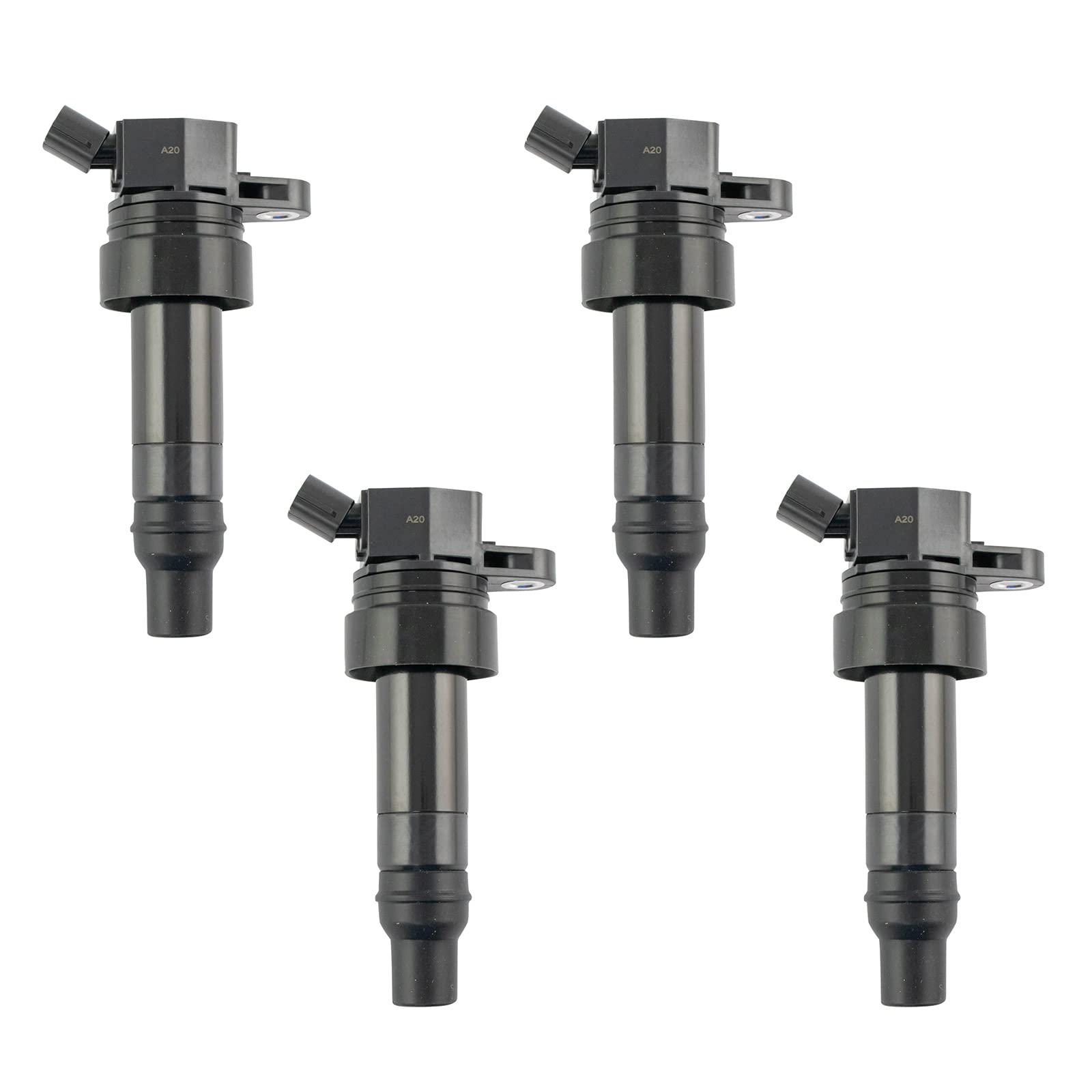 Trq Ignition Coil Set Compatible With 2013-2015 Hyundai Veloster 2014-2015 Kia Forte Koup Forte5