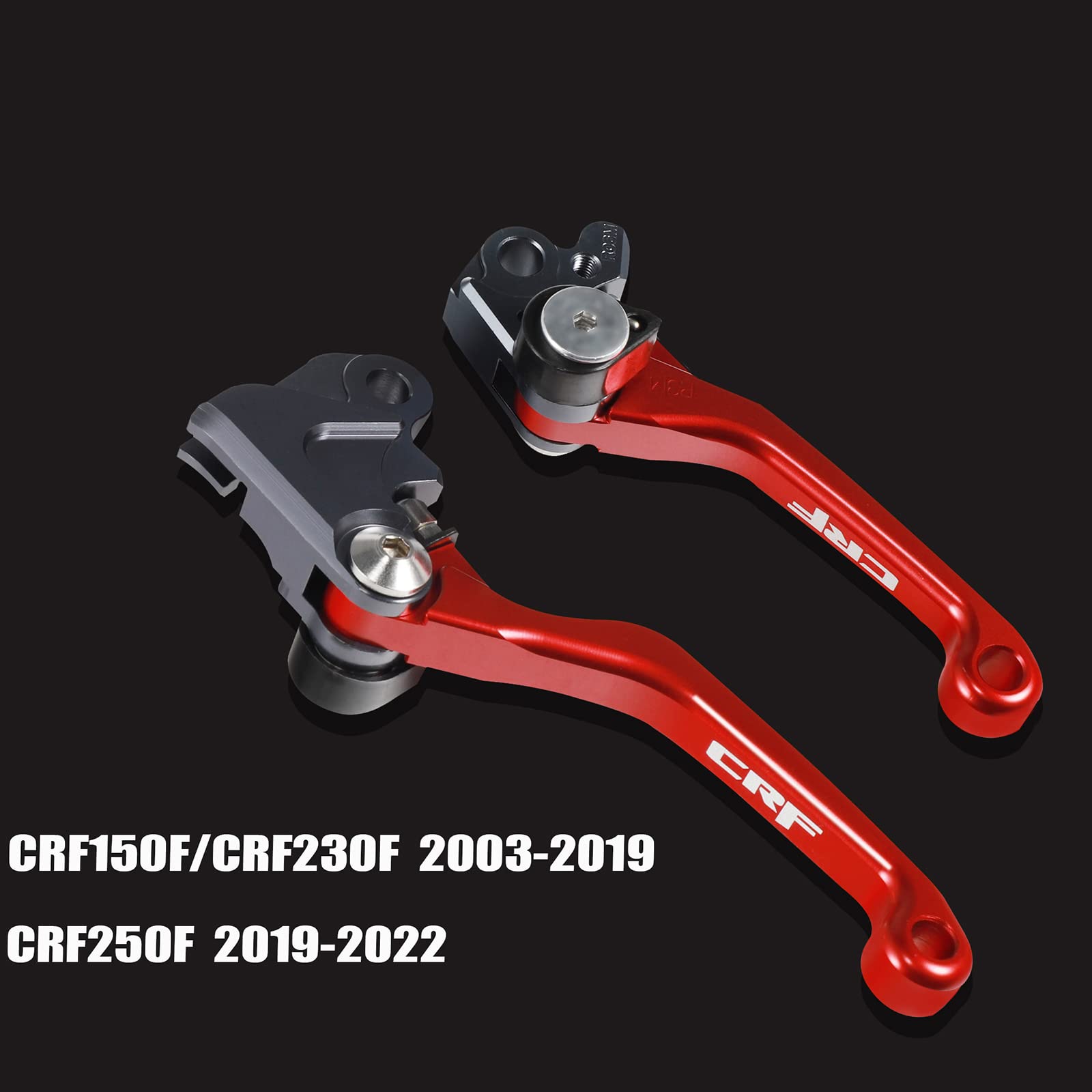 Tirge Motorcycle Cnc Foldable Pivot Clutch Brake Lever Handle For Crf150F Crf230F Crf 230F 2003-2019 Crf250F 2019-2022 (L03R06)