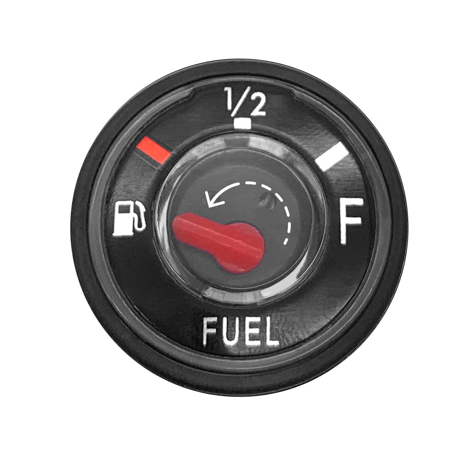 Fuel Gas Cap Gauge Meter for Yamaha Kodiak 400 Kodiak 450 Grizzly 400 Grizzly 450 YFM400 YFM450 (OEM# 5GH-24260-11-00 5GH-24260-