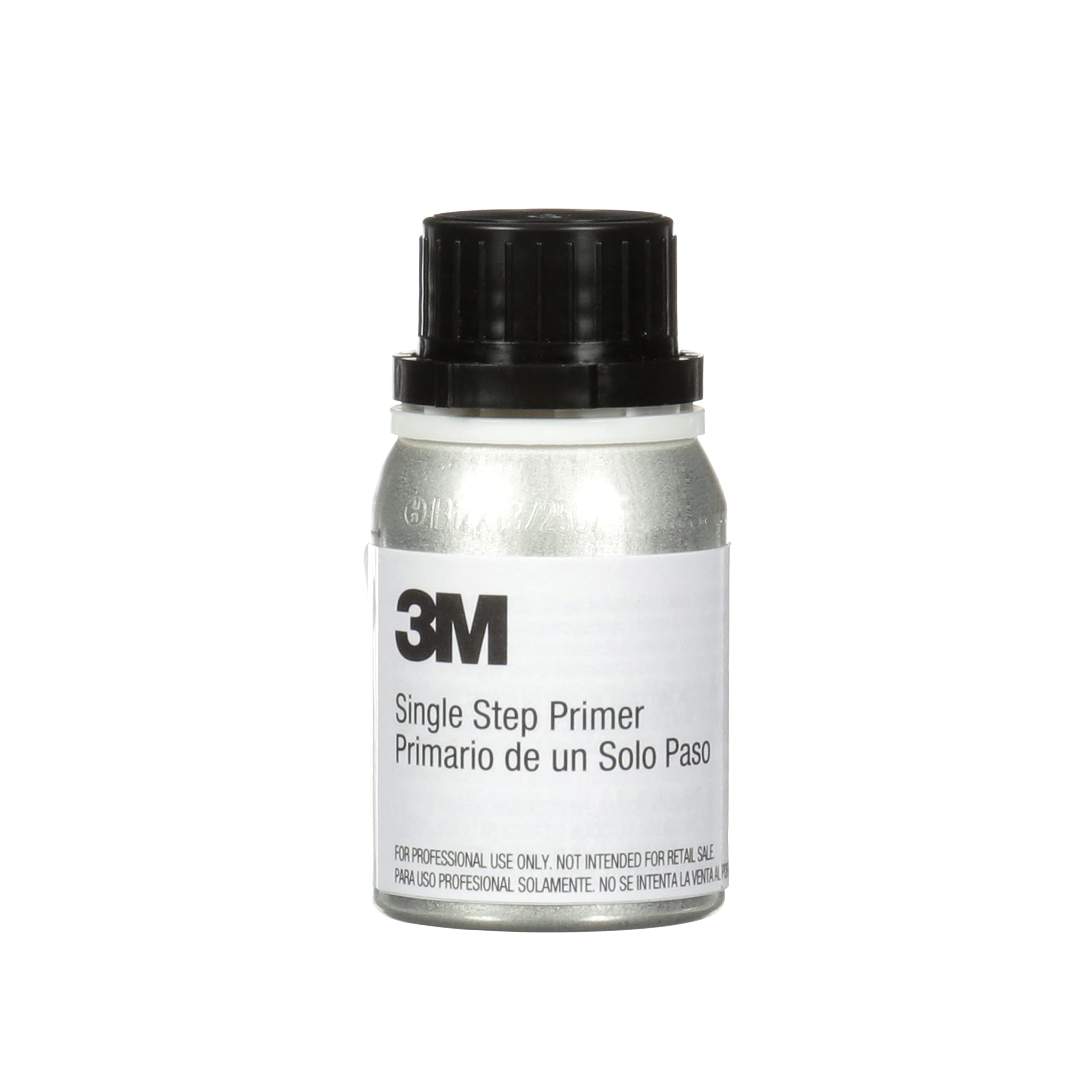 3M Single Step Primer, 08681, Black Color, One-Part Urethane, UV Resistant, 125 mL/4.2 fl oz