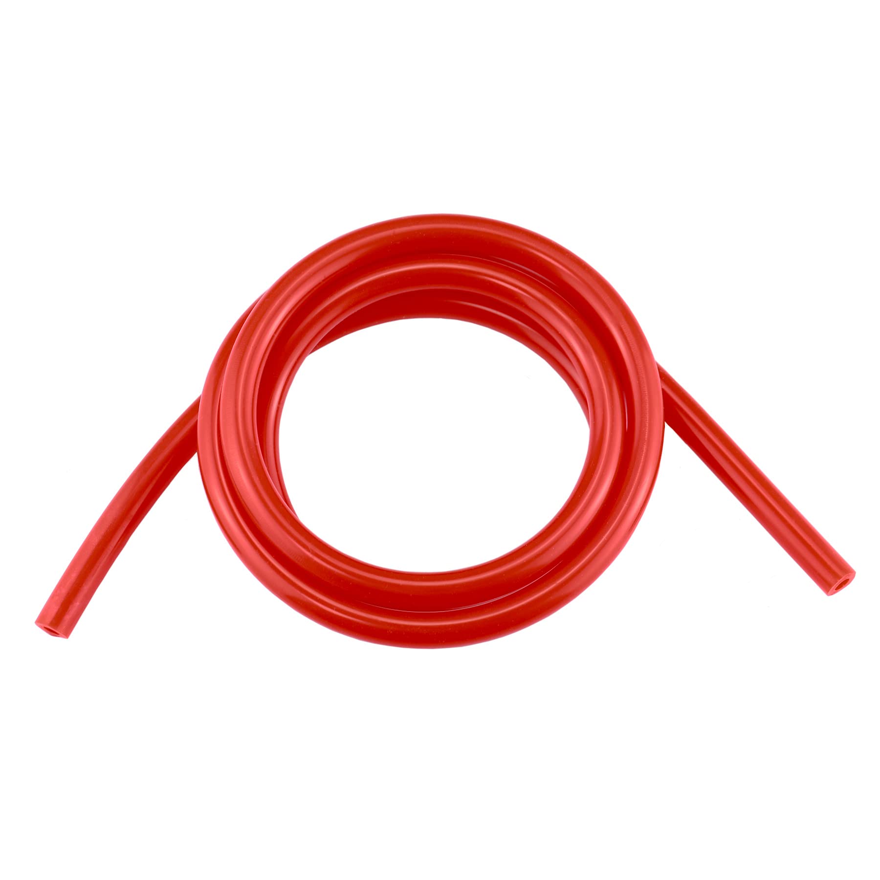 Ucreative 5Ft Id 1/4'' (6Mm) High Temperature Silicone Vacuum Tubing Hose 130Psi Max Pressure Red