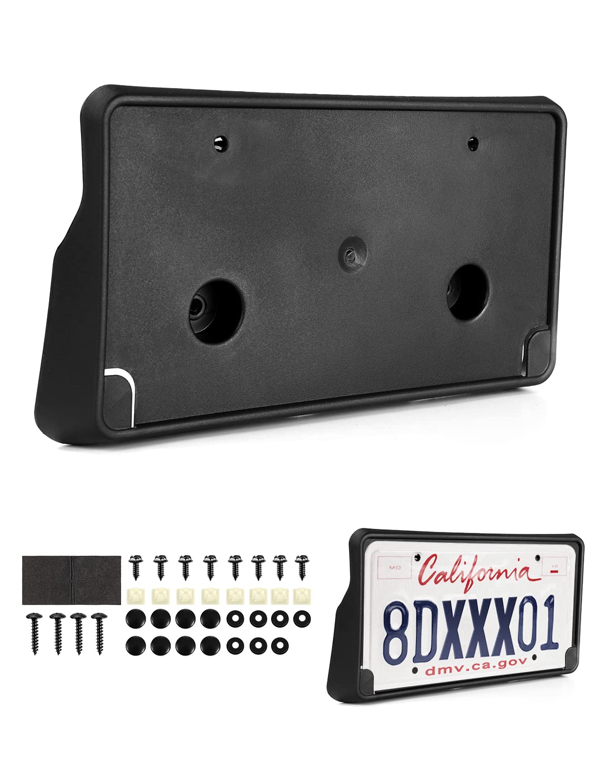 Forccord Custom Fit For License Plate Bracket Dodge Ram 1500 Pickup 2013 2014 2015 2016 2017 2018/ Ram 1500 Classic 2019 2020 Re