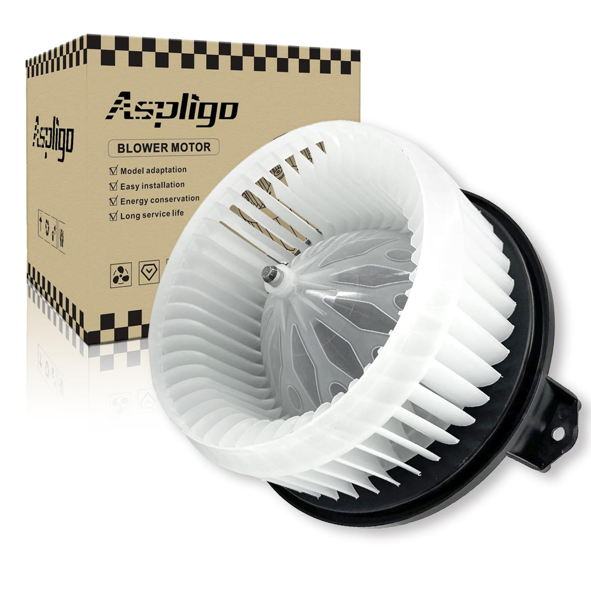Aspligo 700194 Ac Heater Blower Motor Fan Assembly Fit For Honda Civic 2006-2011 68004195Aa, 79310Snaa02, Ho3126110