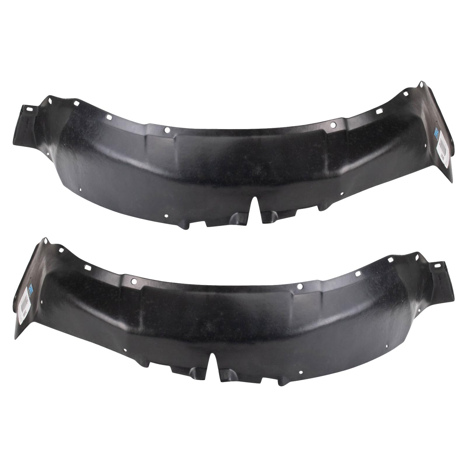 Trq Inner Fender Liner Set Compatible With 1982-1996 Oldsmobile Cutlass Ciera Gm1248126 Gm1249126