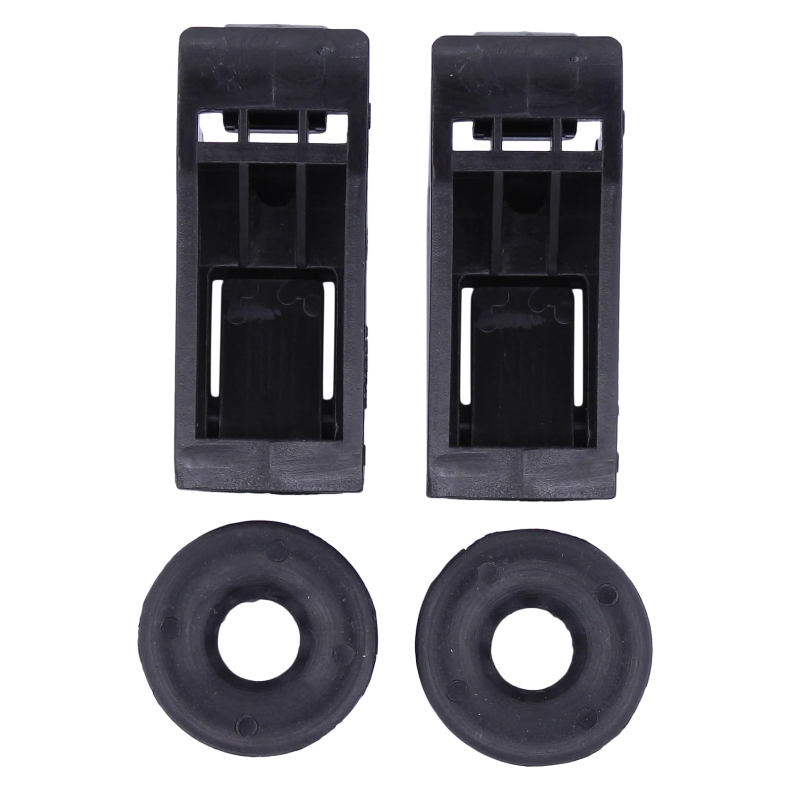 ApplianPar Hood Prop Rod Holder Retainer Clip and Grommet Kit for Honda Accord 2008-2012 Set of 2