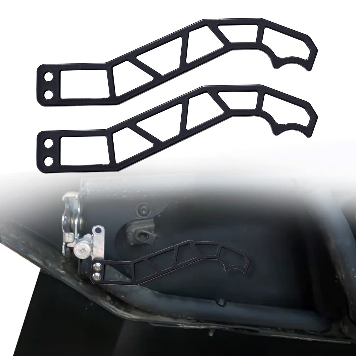 Dicater X3 Door Handle Latches Compatible with Can-Am Maverick X3 X DS RS Turbo R Max 2 & 4 Door 2017 2018 2019 2020 2021 2022 2