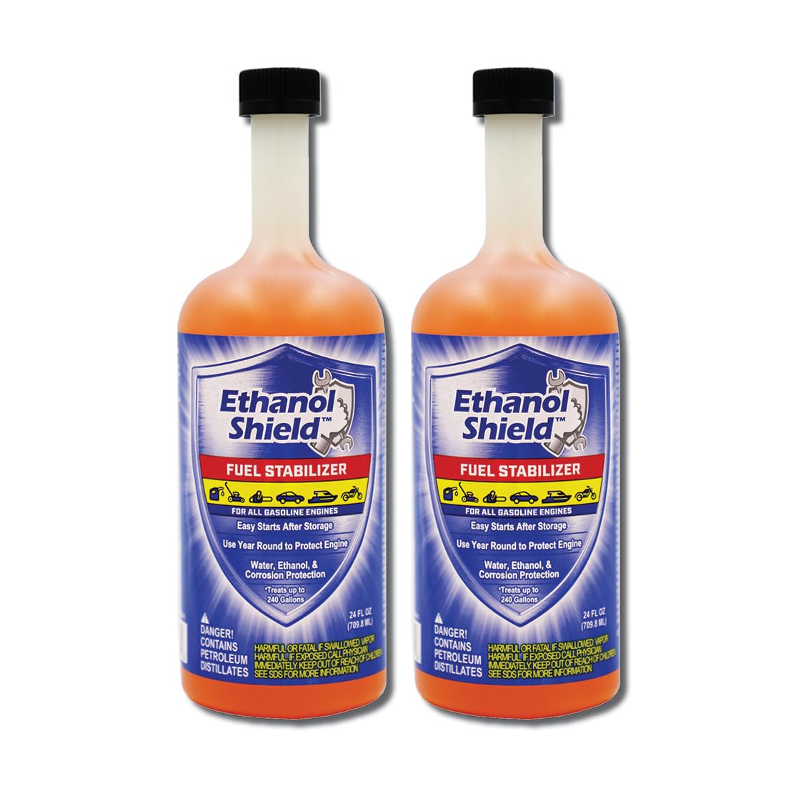 Ethanol Shield Fuel Stabilizer, 24 Oz (2 Pack)